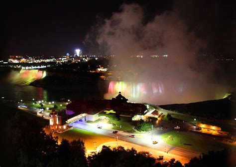 Niagara Falls light show aerial photo | Smithsonian Photo Contest ...