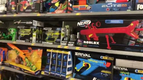 The Nerf aisle in Walmart part 4 - YouTube