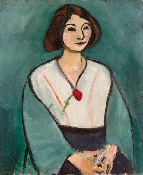 Woman in Green - Henri Matisse | Endless Paintings