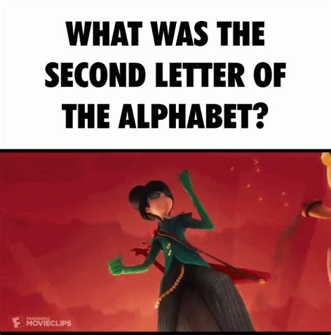 What Was The Second Letter Of The Alphabet | GIF | PrimoGIF