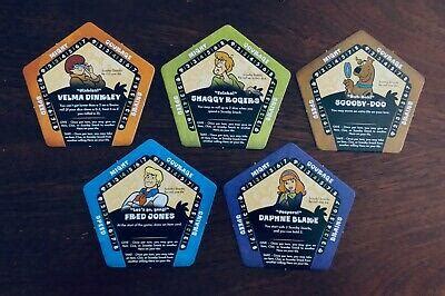 Scooby-Doo Betrayal at Mystery Mansion | All 5 Character Cards | Game Pieces | #3934966719