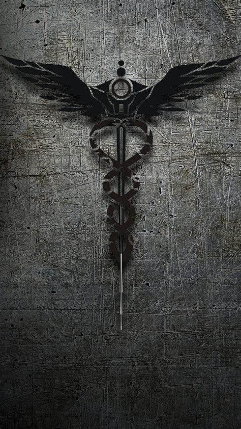 Tribal Caduceus, dark, health, logo, medical, profession, HD phone wallpaper | Peakpx