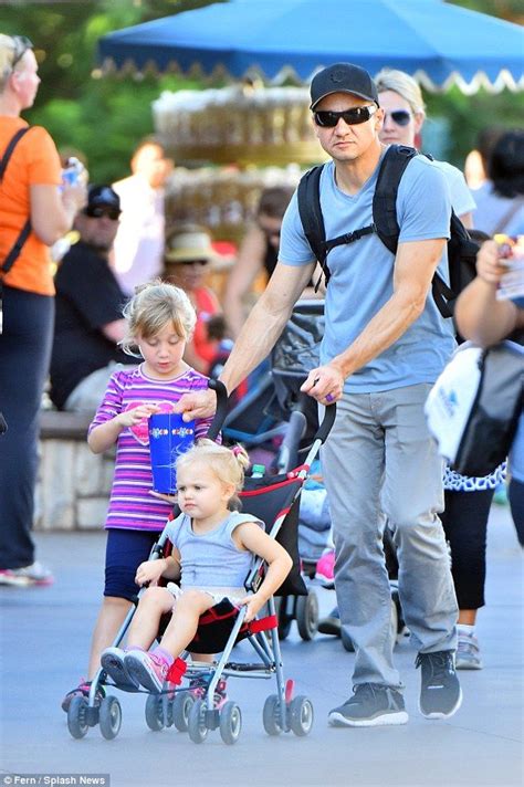 Jeremy Renner has every inch of a proud father as he enjoyed some ...