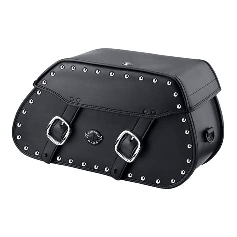 Kawasaki Vulcan 900 Classic Pinnacle Studded Saddlebags - Motorcycle ...