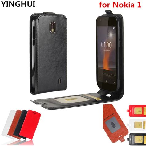 Luxury Vertical Flip Cover for Nokia 1 Case 4.5 inch Phone Cases with ...