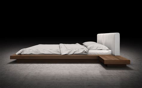 Arata Japanese Platform Bed | Japanese platform bed, Leather platform ...