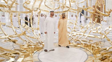 Mohammed bin Rashid and Mohamed bin Zayed inaugurate Qasr Al Watan in ...