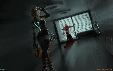 Download Nicole Brennan Dead Space tapet Wallpaper | Wallpapers.com