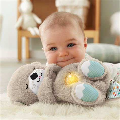 Fisher-Price Schlummer-Otter Baby-Spieluhr als Kuscheltier mit ...