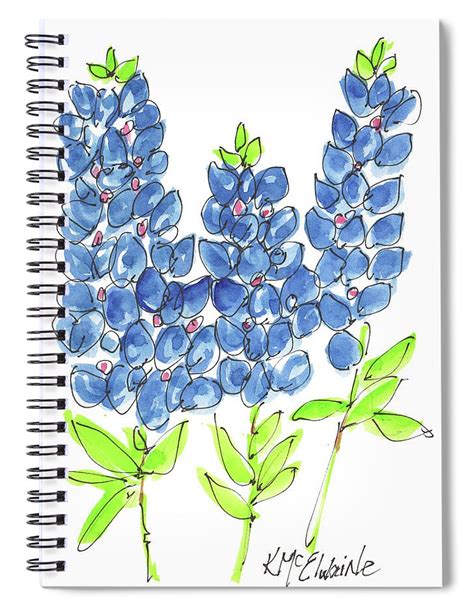 Bluebonnet Watercolor at PaintingValley.com | Explore collection of ...