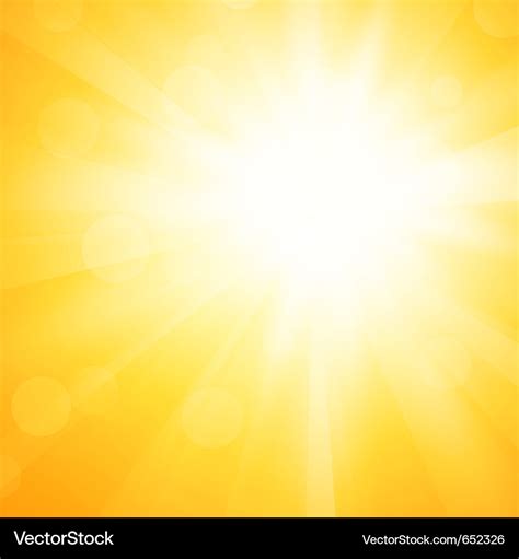 Yellow sun background Royalty Free Vector Image