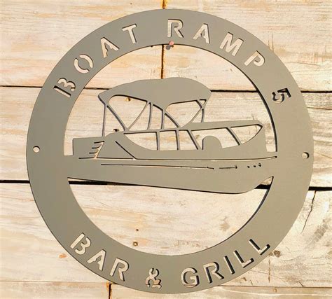 Custom Boat Sign - Countryside Cuts Metalworks