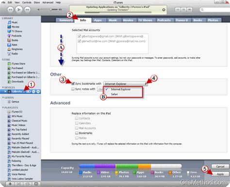 Tip: Sync Internet Explorer and Safari Bookmarks with Your iPad