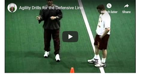 Defensive Line Agility Drills - Football Toolbox