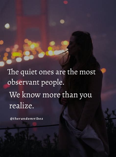 Quiet Type Of Person Quotes