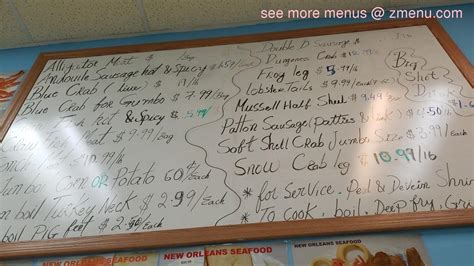 Online Menu of New Orleans Seafood Restaurant, Duluth, Georgia, 30096 - Zmenu