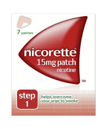 Nicorette Patch 15mg 7 Nicotine Patches