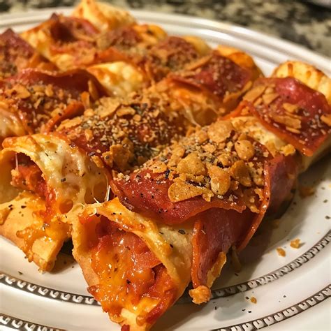 Cheesy Doritos Pizza Rolls | Delectable Meal