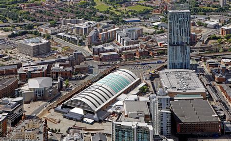 Manchester Central Convention Complex from the air | aerial photographs of Great Britain by ...