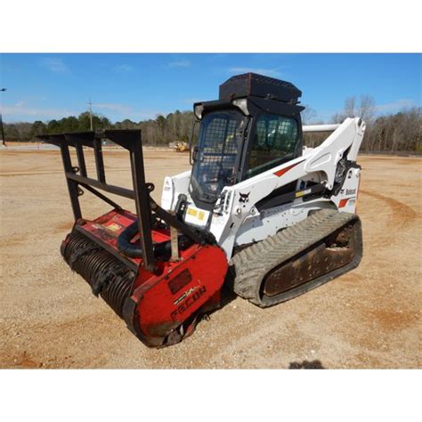 2016 BOBCAT T870 Skid Steer Loader - Mulcher