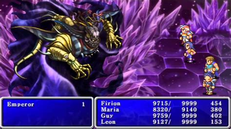 Final Fantasy II Final Boss: Emperor - YouTube