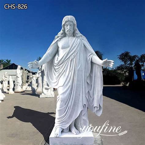 Life Size Marble Jesus Garden Statues for Sale