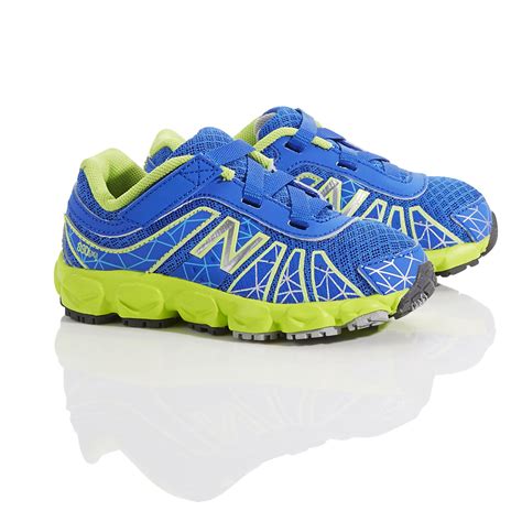 New Balance Toddler Boy's 890 Blue/Neon Green Athletic Shoes - Wide Width Available - Shoes ...