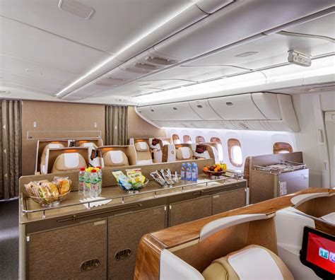 Emirates Boeing 777-200LR - Business Class Social Area - Economy Class & Beyond