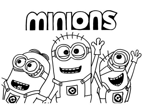 5 Printable Free Cartoon Coloring Pages For Kids That They'd Love