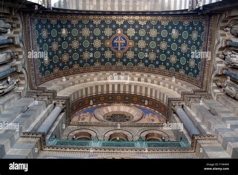 Tiles on Marseille Cathedral - Cathédrale Sainte Marie Majeure de ...