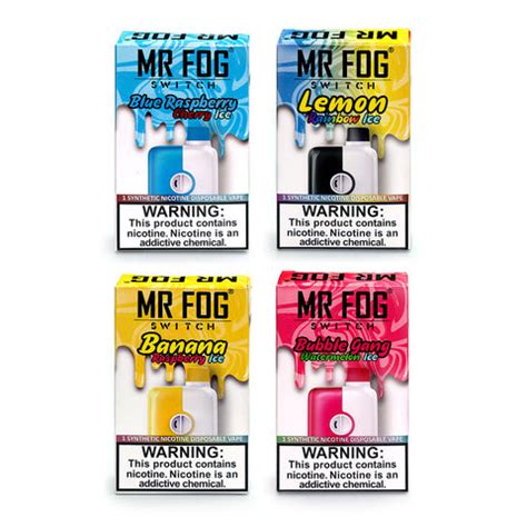 Mr Fog SWITCH 5500 Disposable Vape | SW5500 Flavor – Ziip Stock