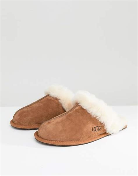 UGG scuffette II chestnut slippers | ASOS