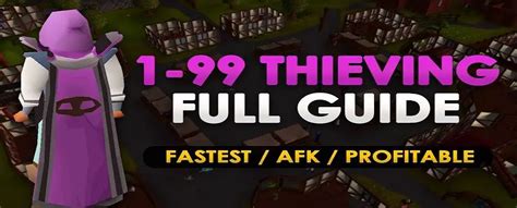 OSRS 1-99 Thieving Guide - Best OSRS Guides