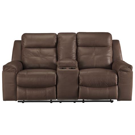 Signature Design by Ashley Jesolo 8670494 Contemporary Double Reclining ...