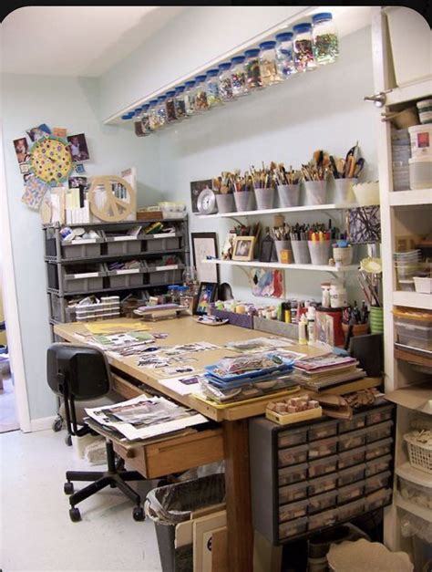 Art Studio Storage, Art Studio Space, Art Studio Design, Art Studio Organization, Art Studio At ...