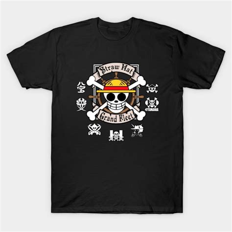 Straw Hat Grand Fleet - One Piece - T-Shirt | TeePublic