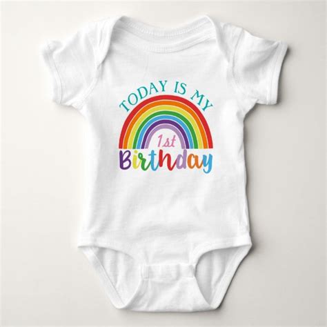 Rainbow Baby Clothes & Shoes | Zazzle AU