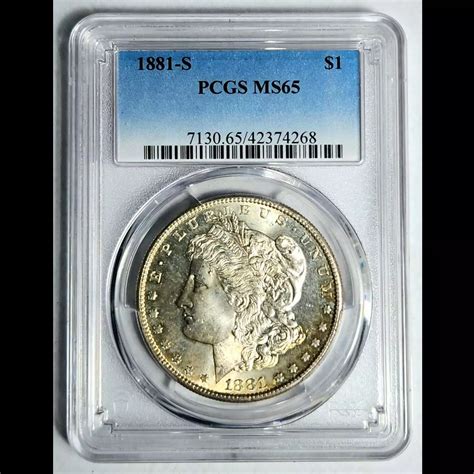 1881-S Morgan Silver Dollar PCGS MS-65 - Bob Paul Rare Coins