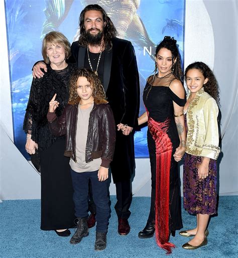 Jason Momoa, Lisa Bonet, Kids Attend ‘Aquaman’ Premiere