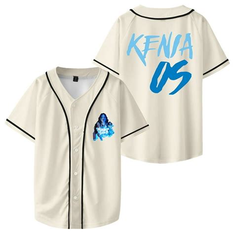 Kenia OS K23 Merch Baseball Jersey Short Sleeve Shirts Men Women ...