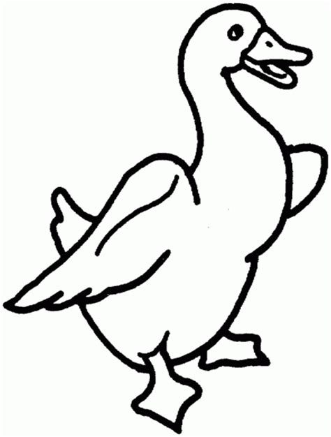 Baby Goose Coloring Page: Adorable Designs for Your Little Ones to Color