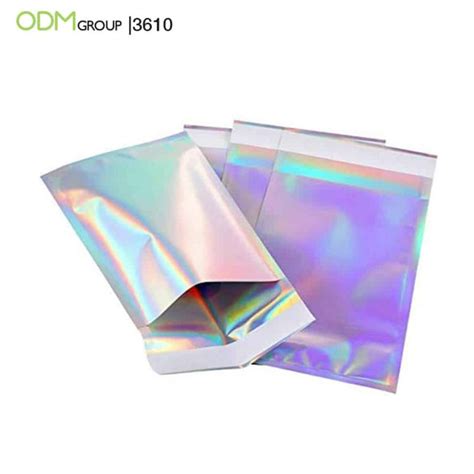 Steal the Show with Holographic Custom Poly Mailers with Logo