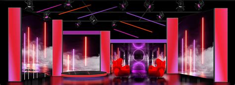 TV Studio Set Design | GIORDANO DESIGN