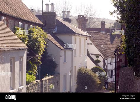 Amberley Village East Sussex Stock Photo - Alamy