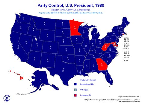 POLIDATA &REG ELECTION MAPS-PRESIDENT 1980