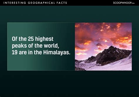 18 Interesting Geographical Facts | 18 Fun Geographical Facts You Didn't Know