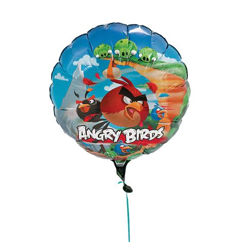 Angry Birds Mylar Balloon - Party Supplies - 1 Piece - Walmart.com ...