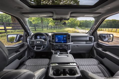 2021-ford-F150-limited-luxury-interior - The Fast Lane Truck