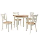 5 Piece Dining Folding Tabletop Set 4 Chairs – Sales Shoppers LLC