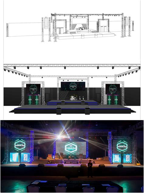 A step-by-step making of a grand stage design. Learn more about the designs we can make for your ...